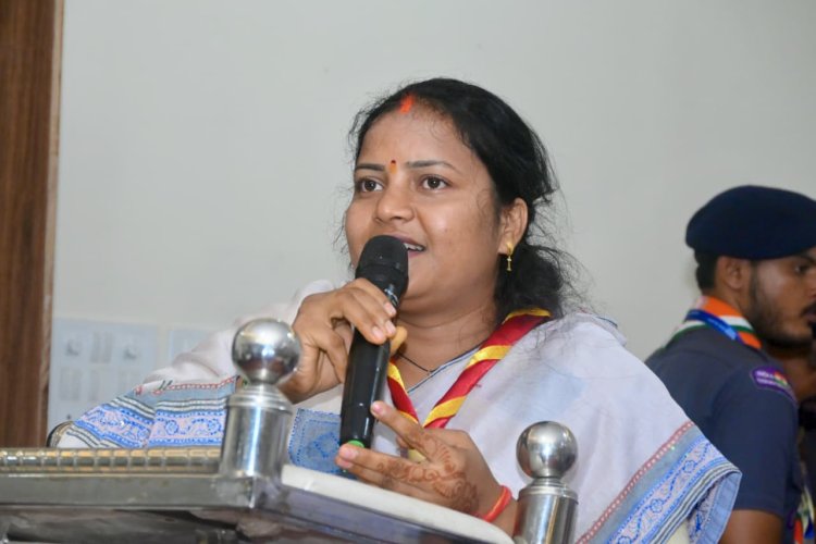 मंत्री लक्ष्मी राजवाड़े ने सैनिक भाइयों के लिए भेजे रक्षा सूत्र