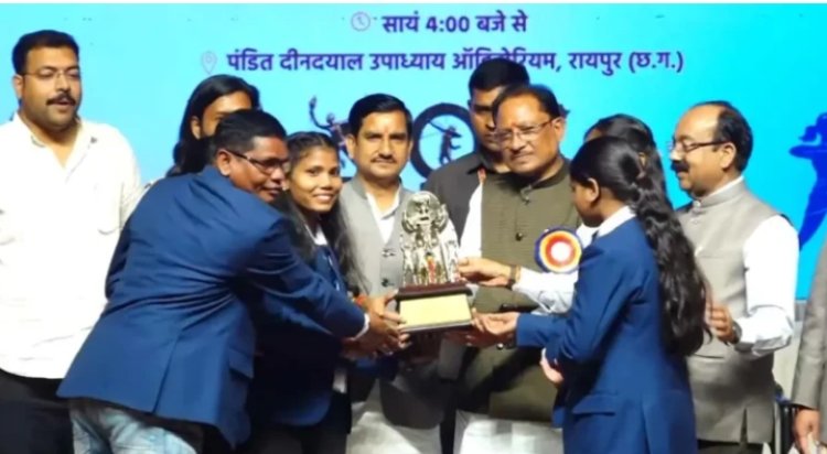 CG SPORTS AWARD 2026 : ज्ञानेश्वरी को 30 लाख और DSP पद, ओलंपिक पर CM साय का फोकस