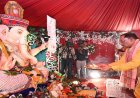 मुख्यमंत्री विष्णु देव साय ने परिवारजनों के साथ विधि-विधान से की गणपति की स्थापना और पूजा-अर्चना