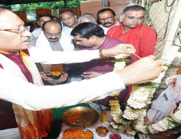 मदकूद्वीप की पुरातात्विक और आध्यात्मिक विरासत के संरक्षण में स्वर्गीय शांताराम का योगदान सदैव स्मरणीय रहेगा : मुख्यमंत्री विष्णु देव साय
