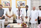 मुख्यमंत्री  विष्णु देव साय से राजस्थान विधानसभा अध्यक्ष  वासुदेव देवनानी ने की सौजन्य भेंट