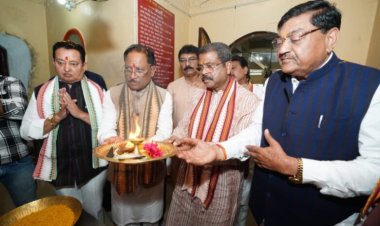 CM साय ने रामचंडी मंदिर में की पूजा-अर्चना, प्रदेश की खुशहाली की कामना
