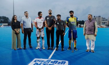 न्यायधानी नाइट्स और मैनपाट टाइटन्स के डिफेंडर्स का बेहतरीन प्रदर्शन, मैच 1-1 से ड्रॉ